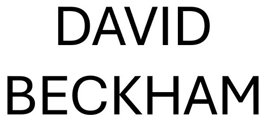David Beckham